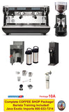 Espresso Machine Coffee Shop package with Training! Package 10A