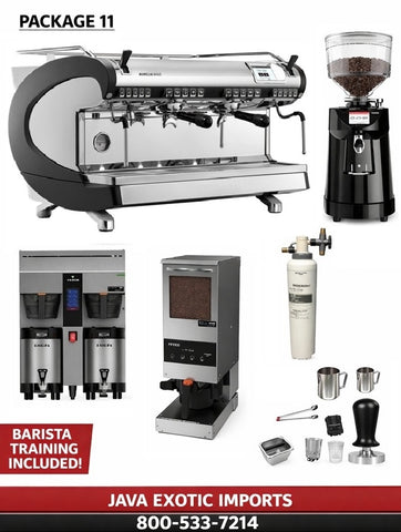 Nuova Simonelli Aurelia Wave 2 Group – Complete Coffee Shop Espresso Package w/ Grinder & Barista Training