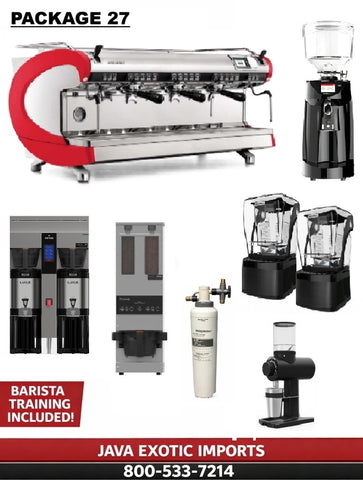 Simonelli Coffee Shop Espresso Machine Package and Training.