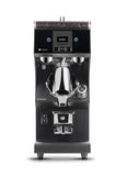 Victoria Arduino MyOne Clima Pro espresso grinder, black, front view with display