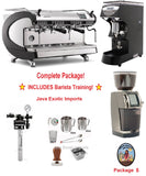 Simonelli Aurelia WAVE Digit Espresso Machine Coffee Shop Package - Java Exotic Imports