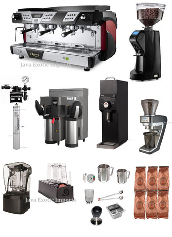 Coffee Shop Espresso and Smoothie Package for High Volume Locations