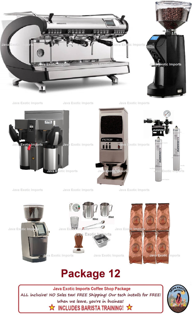 Simonelli AURELIA WAVE Digit Espresso Machine Coffee Shop PREMIUM PACKAGE! - Java Exotic Imports