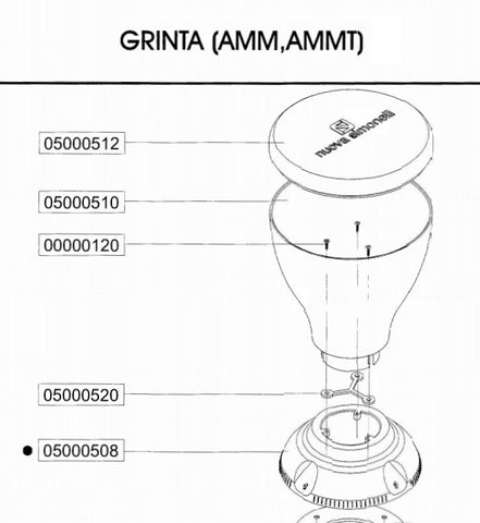 Simonelli Grinta Hopper Lid - Java Exotic Imports