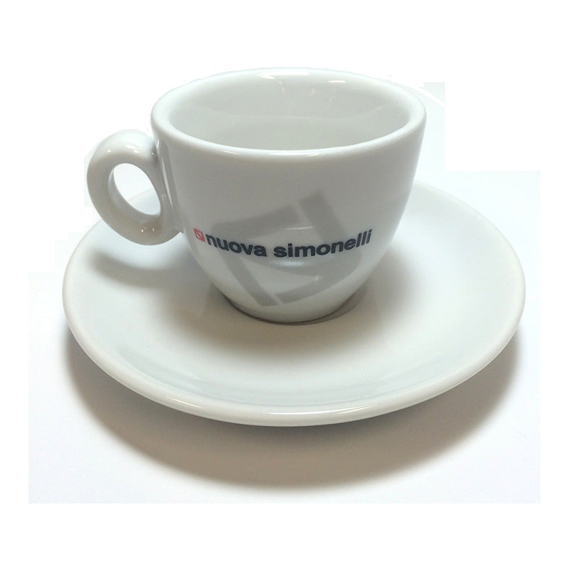Nuova Simonelli ESPRESSO COFFEE CUP with Saucer - Java Exotic Imports