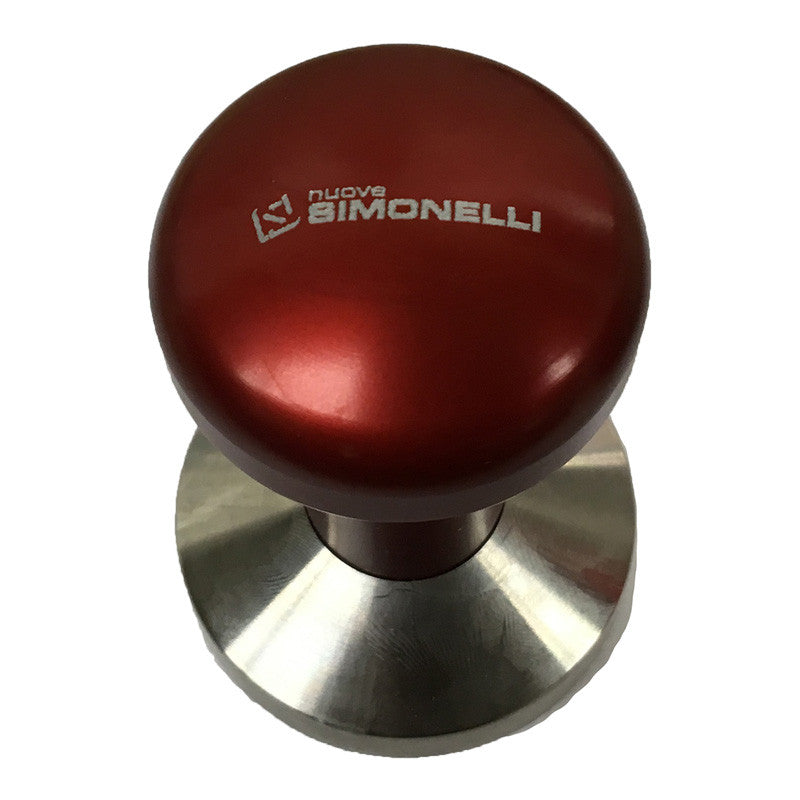 58mm Simonelli Professional Tamper - RED - Java Exotic Imports